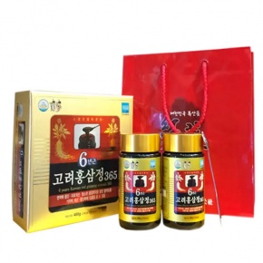 Cao Hồng Sâm Đông Trùng Hạ Thảo 365 Hàn Quốc Hộp 2 Hũ x 240g Chính Hãng – Bồi Bổ Sức Khỏe, Tăng Cường Đề Kháng